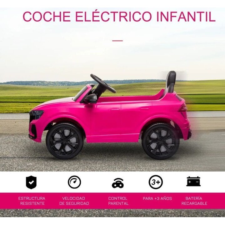 Audi RS Q8 12V Pink - Elektroauto für Kinder