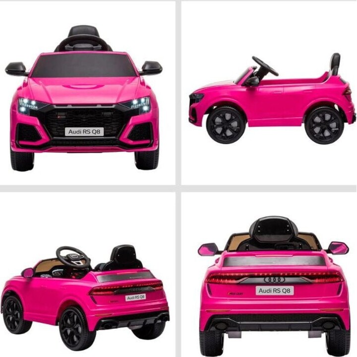 Audi RS Q8 12V Pink - Elektroauto für Kinder