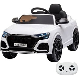 Audi RS Q8 12V Branco - Carro Elétrico para Crianças