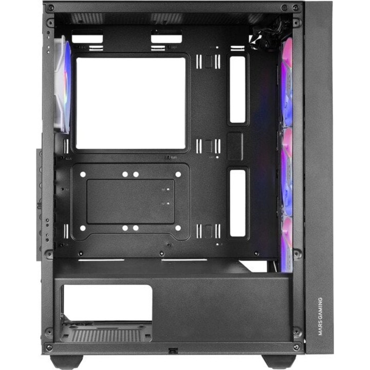 Torre PC Mars Gaming MC-AIR Caja Gaming ATX 4x Ventiladores FRGB 12cm Frontal Mesh Cristal Templado