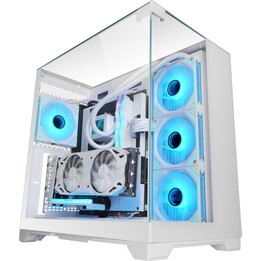 Gabinete para jogos Mars Gaming MC-VISION Mini Tower/ Branco