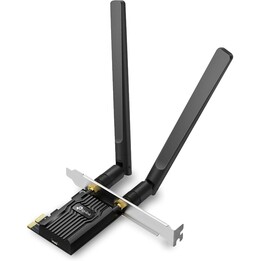 TP-Link Archer TX20E - PCI Express Wi-Fi-Karte Wi-Fi 6-Adapter (AX1800) mit Bluetooth 5.2, kompatibel mit Windows 11/10