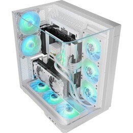 Torre PC Mars Gaming Mc-infinio Caja Pc ATX Cristal Templado Curvo 2x Ventiladores Argb 120mm