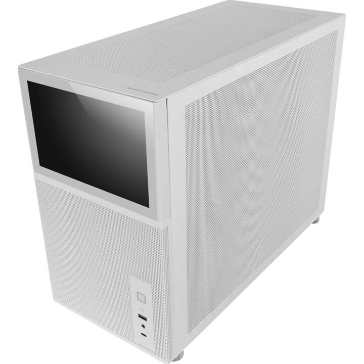 Mars Gaming MC-LCD/White Minitower Gaming Box