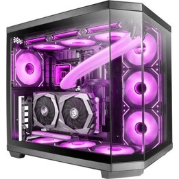 Torre PC Mars Gaming MC-3TCORE Semitorre ATX Cristal Templado USB-C Negra