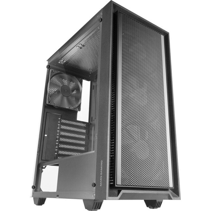 Mars Gaming MC-PMAX/Boîtier de jeu semi-tour noir