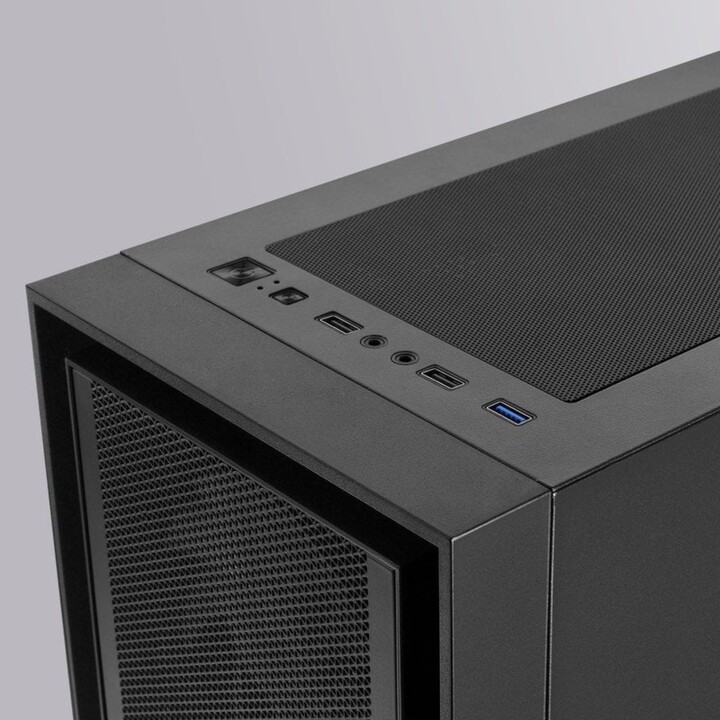 Mars Gaming MC-PMAX/Boîtier de jeu semi-tour noir