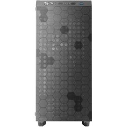 Mars Gaming MC-Q3, Caja Semitorre ATX, Ventana Lateral Completa Cristal Templado, Doble Rejilla Magnética Antipolvo Frontal
