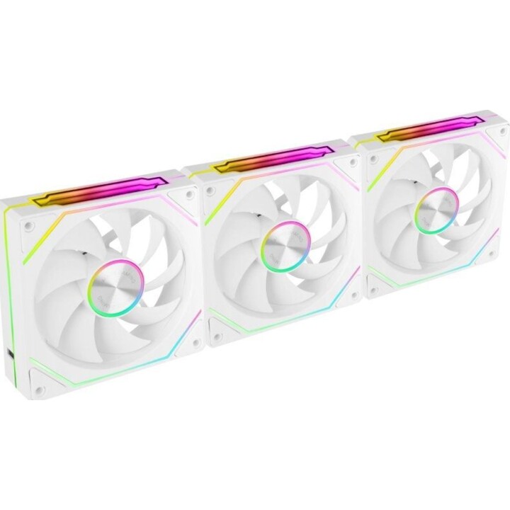 3er-Pack Mars Gaming MF-LINKFINITYKIT2/ 12cm/ ARGB/ Weiße Lüfter
