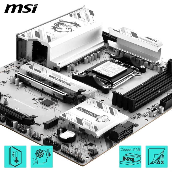 Placa base Msi B850 Gaming Plus Wifi6E