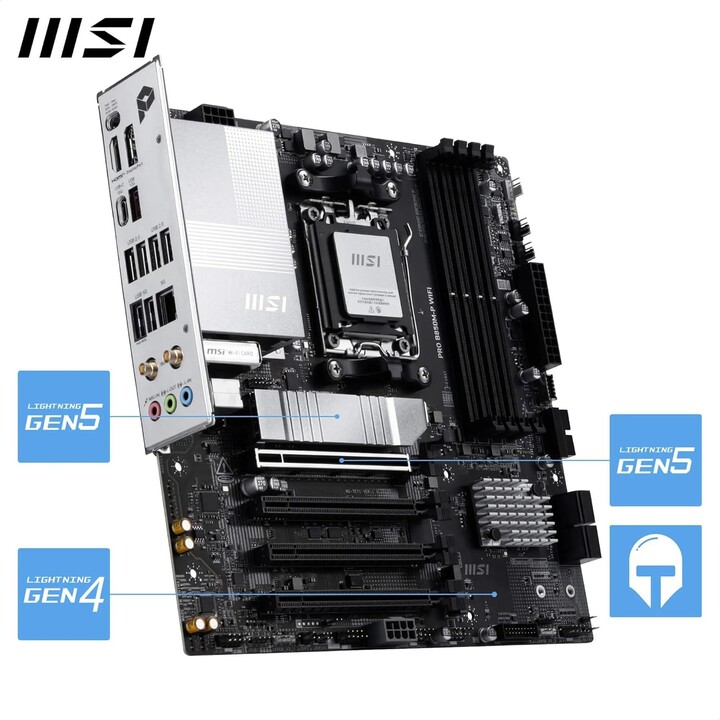 MSI PRO B850M-P WIFI Socket AM5