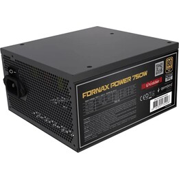 Gembird CCC-PSUGOLD-750W Bloc d'alimentation Fornax Power 750W PFC actif ventilateur 12cm 80+Gold