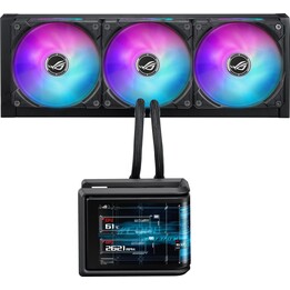 Processador ASUS ROG Ryuo IV SLC 360 ARGB Sistema de refrigeração líquida tudo-em-um 12 cm preto