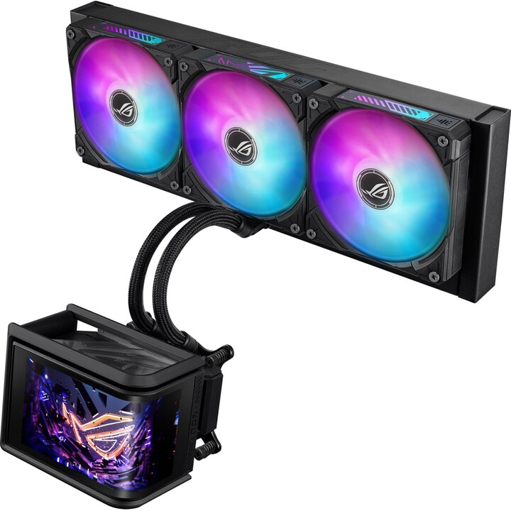 ASUS ROG Ryuo IV SLC 360 ARGB Processor All-in-One Liquid Cooling System 12cm Black