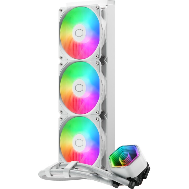 Cooler Master MasterLiquid 360 Core II White Procesador Kit de refrigeración líquida 12 cm Blanco 1 pieza(s)