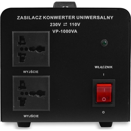 CONVERTISSEUR VP 1000 230VAC/110VAC NAPIĘCIA