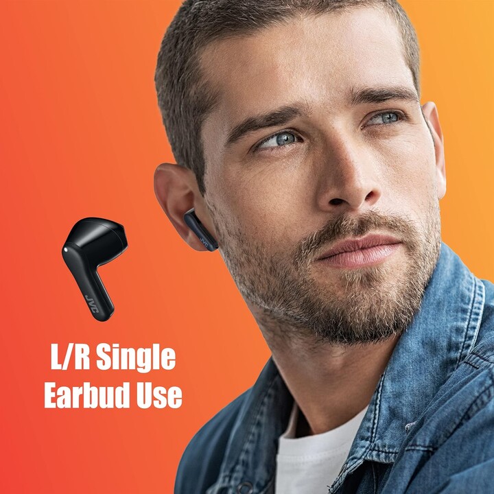 Auriculares JVC HAA-3TBU (inalámbrico, en el oido, negro)