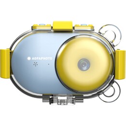 AgfaPhoto Realikids CAM câmera esportiva digital à prova d'água/ 16 MP/ azul/ inclui cartão micro SD de 8GB