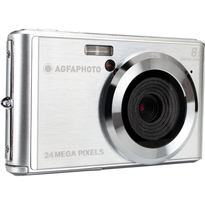 Fotocamera digitale AgfaPhoto Realishot DC5500/ 24 MP/ Argento