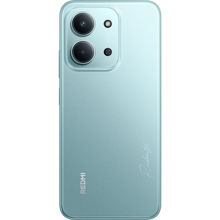 Xiaomi Redmi 15C, 128GB, 4GB RAM, 6.9 HD+, MediaTek Helio G81-Ultra, 6000 mAh, Mint Green