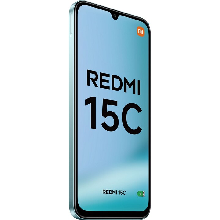 Xiaomi Redmi 15C, 128GB, 4GB RAM, 6,9 HD+, MediaTek Helio G81-Ultra, 6000 mah, Mintgrün