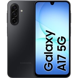 Samsung Galaxy A17 5G, 4GB RAM 128 GB, teléfono inteligente AI, marco delgado de 7.5 mm, 50mp, 5000 mAh, negro
