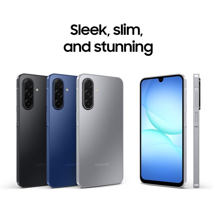 Samsung Galaxy A17 5G, 4GB RAM 128GB, AI Smartphone, Slim 7.5mm Frame, 50MP, 5000 mAh, Gray