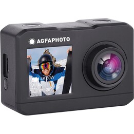 AgfaPhoto AC7000 4K / 16MP Digital Sports Camera / 170º Angle of View / Gray