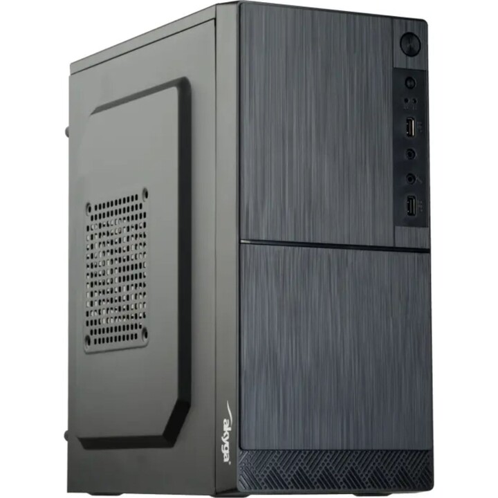 Akyga AK35BK Micro Tower Black Computer Case