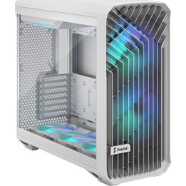 Fractal Design Torrent RGB White TG Clear Tint case ATX bianco
