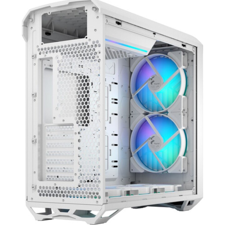 Fractal Design Torrent RGB White TG Clear Tint case ATX bianco
