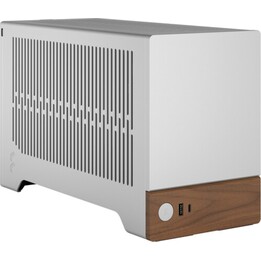 Caja para PC Fractal Design Terra Mini-ITX de formato pequeño, color plateada