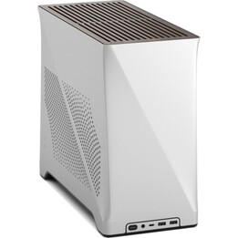 Caja Fractal Design Era 2 Mini-ITX, color plateado, Compatibilidad con placas base Mini-ITX