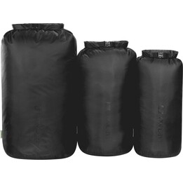 Conjunto de sacos secos Tatonka Dry Sack Set III - preto