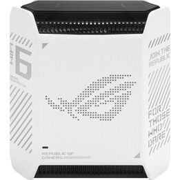 Asus Sistema de juegos ROG Rapture GT6 WiFi, 6 Mesh, tribanda, blanco