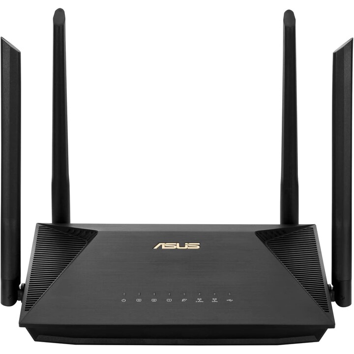 ASUS RT-AX53U routeur sans fil Gigabit Ethernet Bi-bande (2,4 GHz / 5 GHz) Noir