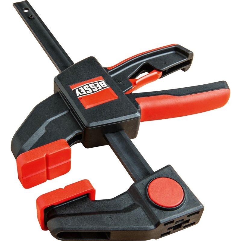 Abrazadera BESSEY EZXL90-9, abrazadera F, 90 cm, negra, naranja