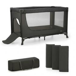 Cuna de viaje KinderKraft JOY LIGHT GREY