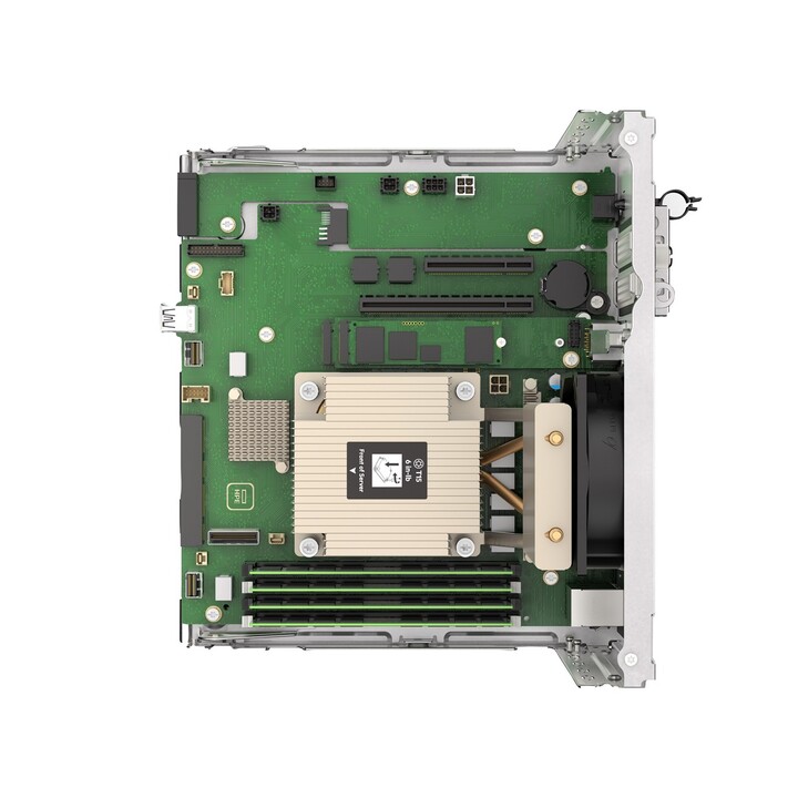 HPE ProLiant MicroServer Gen11 E-2434 4c 32GB-U 4LFF-NHP 2x4TB HDD 180W External PS EMEA Cmp Mod Svr