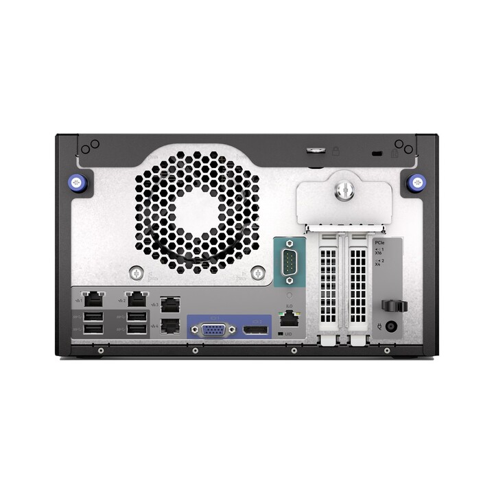 HPE ProLiant MicroServer Gen11 E-2434 4c 32GB-U 4LFF-NHP 2x4TB HDD 180W External PS EMEA Cmp Mod Svr