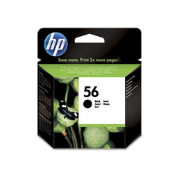 Tinta preta original Hp n56 c6656a