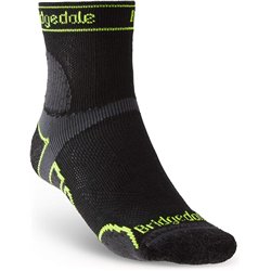 Chaussettes imperméables Bridgedale StormSock Heavy Knee - noir/ed