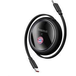 Baseus Cable USB‑C a USB‑C 100 W Bayern Edition, Negro