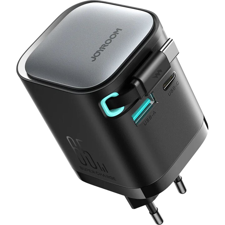 Chargeur Joyroom USB-C avec câble rétractable intégré