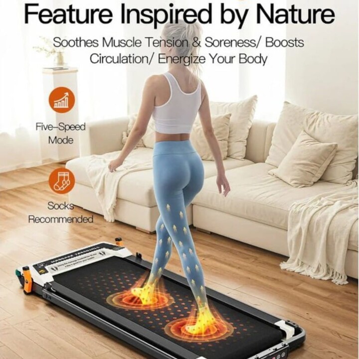 Tapis de course pliable double face Akluer 520B