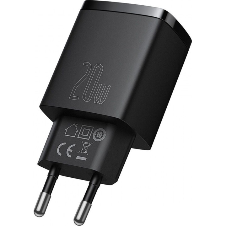 Baseus Compact Quick Charger 20W - Cargador de pared
