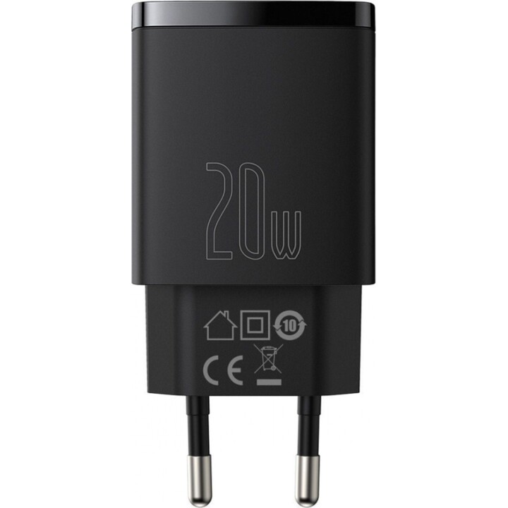 Baseus Compact Quick Charger 20W - Cargador de pared