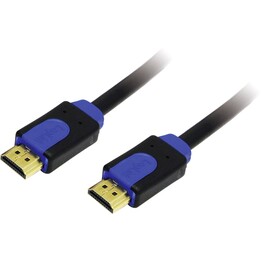 Cavo HDMI Logilink Ethernet A - A St/St 15,00 m Oro