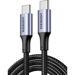 Custodia in alluminio UGREEN da USB-C a USB-C con treccia da 1 m