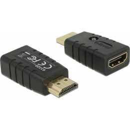Delock 63320 Adaptador HDMI-A macho   HDMI-A hembra Emulador EDID negro